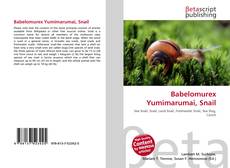 Copertina di Babelomurex Yumimarumai, Snail