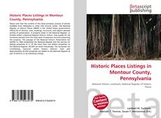 Copertina di Historic Places Listings in Montour County, Pennsylvania