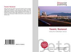 Copertina di Tavani, Nunavut