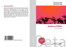 Buchcover von Andorra-Effekt