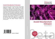 Copertina di Anatoli Wassiljewitsch Solowjow