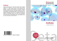 Couverture de Andhaka