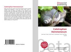Copertina di Calotrophon Hemmenorum