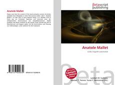 Copertina di Anatole Mallet