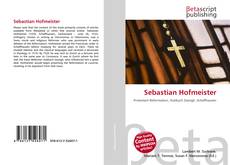 Couverture de Sebastian Hofmeister