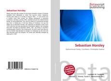 Couverture de Sebastian Horsley