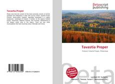 Buchcover von Tavastia Proper