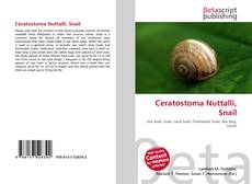 Couverture de Ceratostoma Nuttalli, Snail