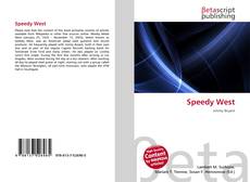 Capa do livro de Speedy West 