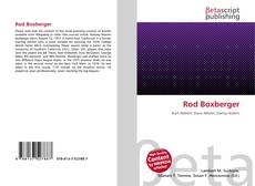 Couverture de Rod Boxberger