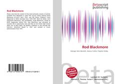 Capa do livro de Rod Blackmore 