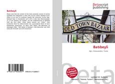 Capa do livro de Batıbeyli 