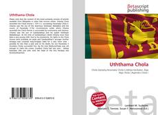Copertina di Uththama Chola