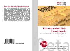 Copertina di Bau- und Holzarbeiter Internationale