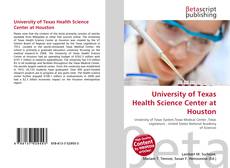 Buchcover von University of Texas Health Science Center at Houston