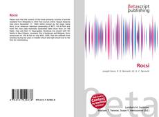 Couverture de Rocsi