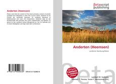 Buchcover von Anderten (Heemsen)