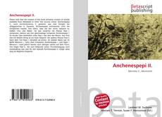 Couverture de Anchenespepi II.