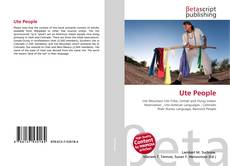 Copertina di Ute People