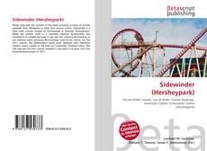 Copertina di Sidewinder (Hersheypark)