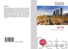 Buchcover von Bau 36