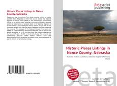 Couverture de Historic Places Listings in Nance County, Nebraska