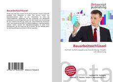 Buchcover von Bauarbeitsschlüssel