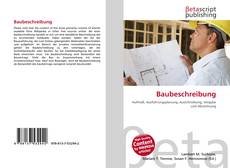 Couverture de Baubeschreibung
