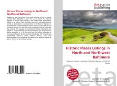 Copertina di Historic Places Listings in North and Northwest Baltimore