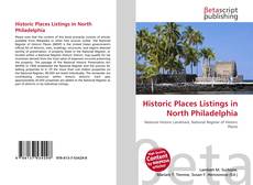 Copertina di Historic Places Listings in North Philadelphia