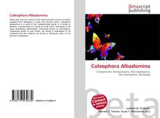 Capa do livro de Coleophora Albadomina 