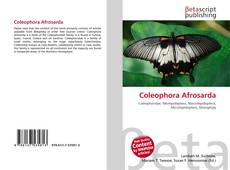 Capa do livro de Coleophora Afrosarda 
