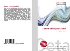 Capa do livro de Speen Railway Station 