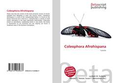 Capa do livro de Coleophora Afrohispana 