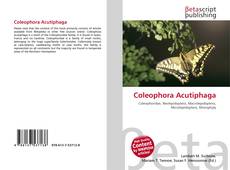 Couverture de Coleophora Acutiphaga