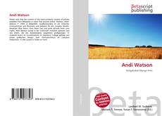 Couverture de Andi Watson