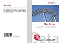 Buchcover von Matt Ouimet