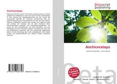 Buchcover von Anchiceratops