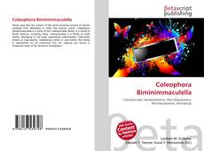 Portada del libro de Coleophora Biminimmaculella
