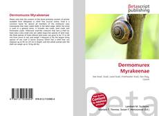 Couverture de Dermomurex Myrakeenae
