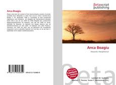 Bookcover of Anca Boagiu