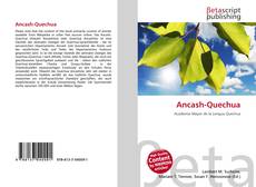 Ancash-Quechua的封面