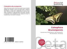 Portada del libro de Coleophora Brunneipennis