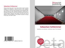 Portada del libro de Sebastian Schlemmer