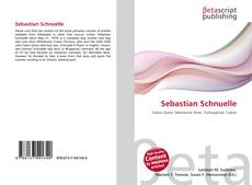 Portada del libro de Sebastian Schnuelle