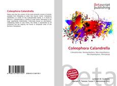 Portada del libro de Coleophora Calandrella
