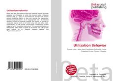 Portada del libro de Utilization Behavior