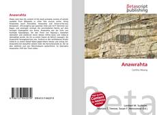 Portada del libro de Anawrahta