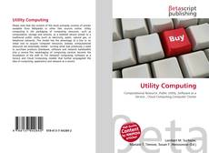 Portada del libro de Utility Computing