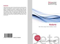 Portada del libro de Rodarte